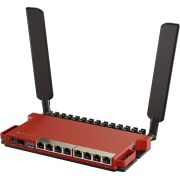 Mikrotik-L009UiGS-2HaxD-IN-draadloze-Gigabit-Ethernet-Single-band-2-4-GHz-Rood-router