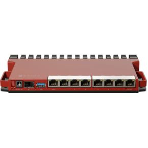Mikrotik L009UiGS-RM bedrade router 2.5 Gigabit Ethernet, Gigabit Ethernet Rood netwerk switch