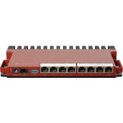 Mikrotik L009UiGS-RM bedrade router 2.5 Gigabit Ethernet, Gigabit Ethernet Rood netwerk switch
