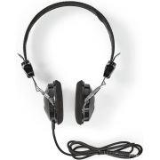 Nedis-Bedrade-Koptelefoon-1-1-m-Ronde-Kabel-On-Ear-Opvouwbaar-Zwart