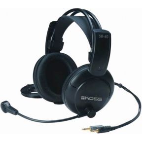 Koss SB40 hoofdtelefoon/headset Hoofdband Zwart