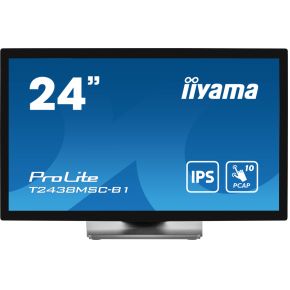 Iiyama ProLite T2438MSC-B1 24  Full HD Touchscreen IPS Monitor