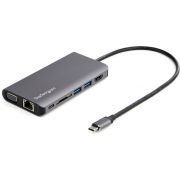StarTech.com DKT30CHVAUSP notebook dock & poortreplicator Bedraad USB 3.0 (3.1 Gen 1) Type-C Zwart,