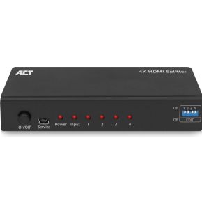ACT AC7831 video splitter HDMI 4x HDMI