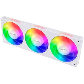 Akasa VEGAS A36 Computer behuizing, Processor Ventilator 12 cm Wit 1 stuk(s)
