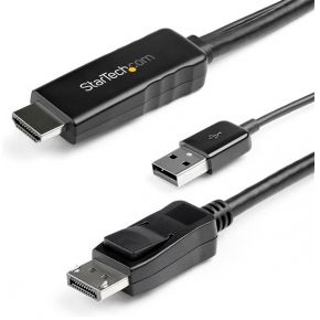 StarTech.com HDMI naar DisplayPort kabel 4K 30Hz 3 m
