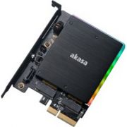 Bundel 1 Akasa M.2 PCI-E SATA RGB LED