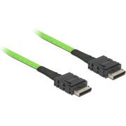 DeLOCK 85214 Serial Attached SCSI (SAS)-kabel 1 m Zwart