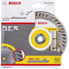 Bosch Diamanttrennscheibe 125x22.23 Stnd. Universal Speed