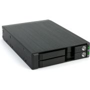 Fantec-MR-25DUAL-HDD-SSD-behuizing-Zwart
