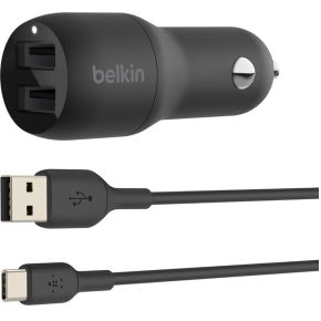 Belkin Boost Charge Auto Zwart