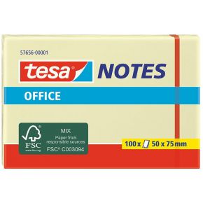 TESA 57656 zelfklevend notitiepapier Rechthoek Geel 100 vel