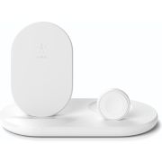 Belkin 3-in-1 wirel. Charger for Apple Watch/iPhone. white