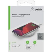 Belkin-Wireless-Charging-Pad-15W-USB-C-Kabel-met-poweradapter-Wit
