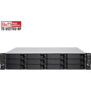 QNAP TS-h1277XU-RP 3700X Ethernet LAN Rack (2U) Zwart, Grijs NAS