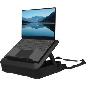 Fellowes Fellowes BREYTA LAPTOP STAND CARRY CASE BLACK 35,6 cm (14 ) Hardshell-doos Zwart
