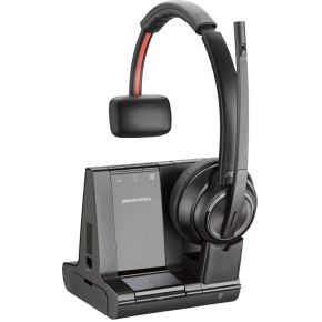 POLY Savi 8210 Headset Draadloos Hoofdband Kantoor/callcenter Bluetooth Zwart