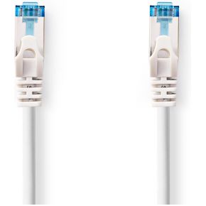 Nedis CAT6a-Kabel | S/FTP | RJ45 Male | RJ45 Male | 10.0 m | Snagless | Rond | LSZH | Wit | Polybag