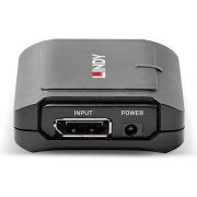 Lindy-38415-audio-video-extender-AV-repeater-Zwart