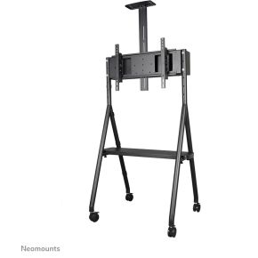 NeoMounts NS-M1500BLACK flat panel vloer standaard 165,1 cm (65 ) Draagbare flatscreen vloerstandaar