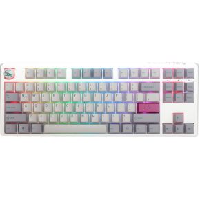 Ducky One 3 TKL MX Silent Red Grijs Toetsenbord