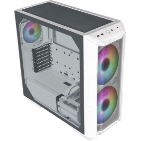 CoolerMaster Case MasterBox HAF 500 White