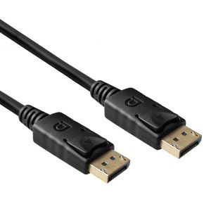 ACT AK4071 DisplayPort 1.4 cable 8K, 1m Zwart