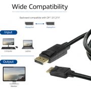 ACT-AK4071-DisplayPort-1-4-cable-8K-1m-Zwart