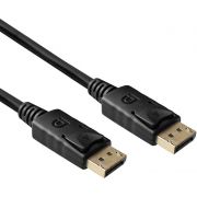 ACT AK4073 DisplayPort 1.4 cable 8K, 2m Zwart