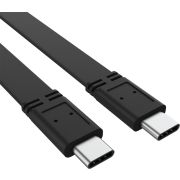Akasa-AK-CBUB60-10BK-USB-kabel-1-m-USB-3-2-Gen-2x2-USB-C-Zwart
