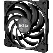 Akasa Alucia XS12 Computer behuizing Koelplaat/radiatoren Zwart 1 stuk(s)
