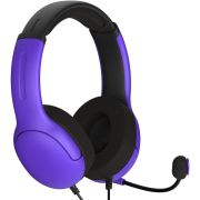 PDP-Nebula-Ultra-Violet-AIRLITE-Headset-Bedraad-Hoofdband-Gamen-Zwart-Violet