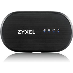 Zyxel WAH7601 draadloze Zwart router