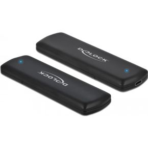 Delock 42615 externe behuizing voor M.2 NVMe PCIe SSD met USB Type-C female - zonder gereedschap