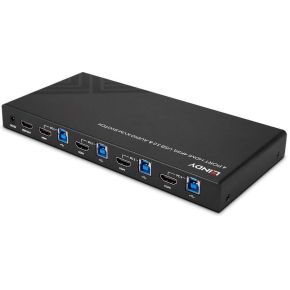 Lindy 39313 KVM-switch Zwart