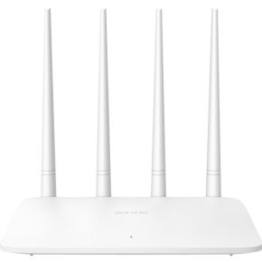 Tenda F6 draadloze Single-band (2.4 GHz) Fast Ethernet Wit router