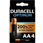 Duracell Alka Optimum    AA x4