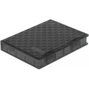 DeLOCK 18368 case voor opslagstations Hoes Kunststof Grijs