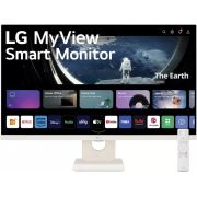 LG Smart 27SR50F-W 27" Full HD IPS Smart Monitor