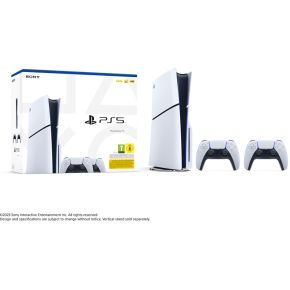 PlayStation 5 - Disc Edition - Slim - 2 DualSense Draadloze Controllers Bundel