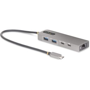 StarTech.com 10G2A1C25EPD-USB-HUB laptop dock & poortreplicator Bedraad USB 3.2 Gen 2 (3.1 Gen 2) Ty
