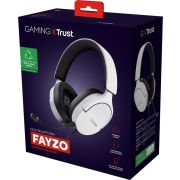Trust-GXT-489W-FAYZO-Headset-Bedraad-Hoofdband-Gamen-Zwart-Wit