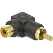Delock 66168 RCA-adapter male naar female haaks