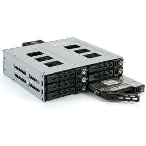 Fantec MR-SA1262-12G 13,3 cm (5.25 ) Carrierpaneel Zwart