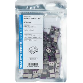 Smart Keeper Essential USB-A Port Lock (100x) - Paars