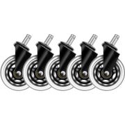 Deltaco GAM-157 universele wieltjes voor gamingstoelen