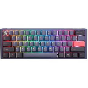 Ducky One 3 Cosmic Blue Mini Gaming Tastatur RGB LED - MX-Ergo-Clear US USB toetsenbord