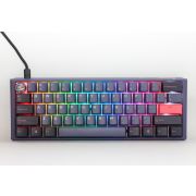 Ducky-One-3-Cosmic-Blue-Mini-Gaming-Tastatur-RGB-LED-MX-Ergo-Clear-US-USB-toetsenbord