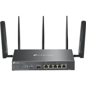 TP-Link ER706W-4G draadloze router Gigabit Ethernet Dual-band (2.4 GHz / 5 GHz) Zwart