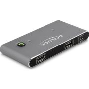 DeLOCK 11486 KVM-switch Antraciet